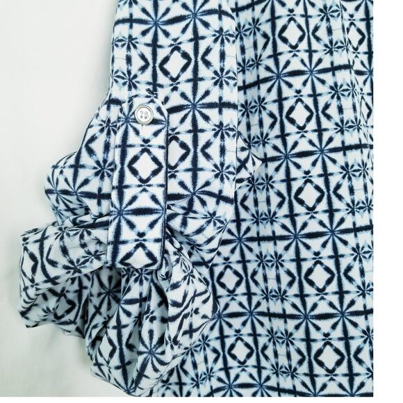 Charter Club Woman Plus Size Career Casual Button Up Roll Tab Sleeve Top Size 2X - Picture 5 of 10